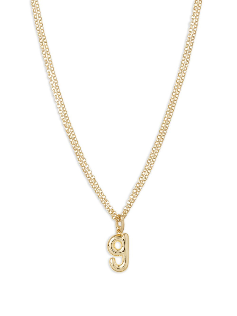 ROXANNE ASSOULIN The Puffy Initial necklace outlook