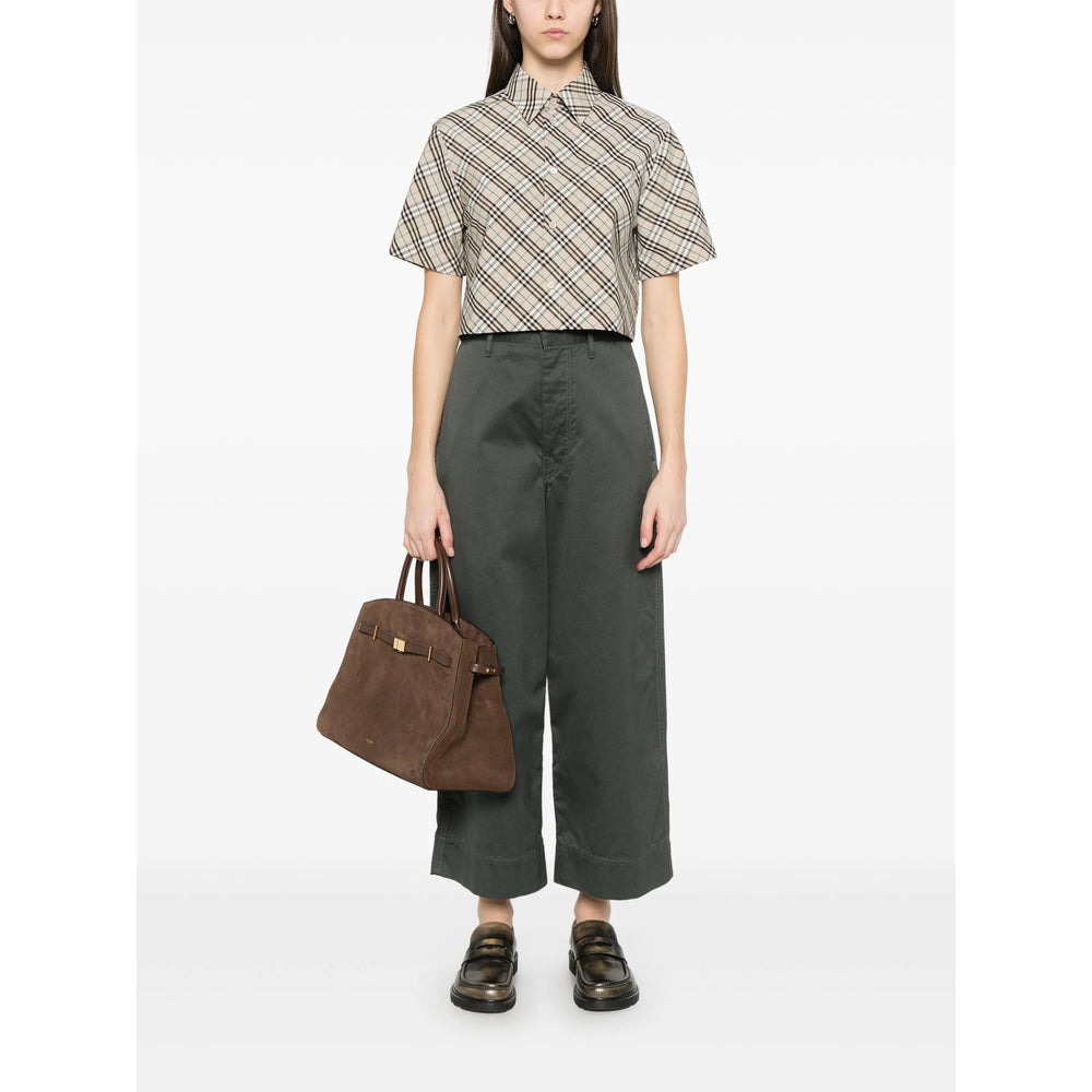 Burberry Neutrals Tops - Shirts Women - 3
