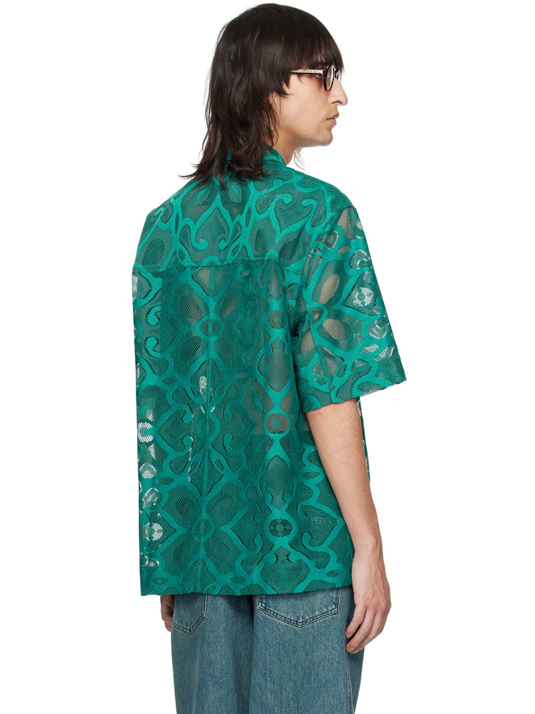 Green Peacock Shirt - 3