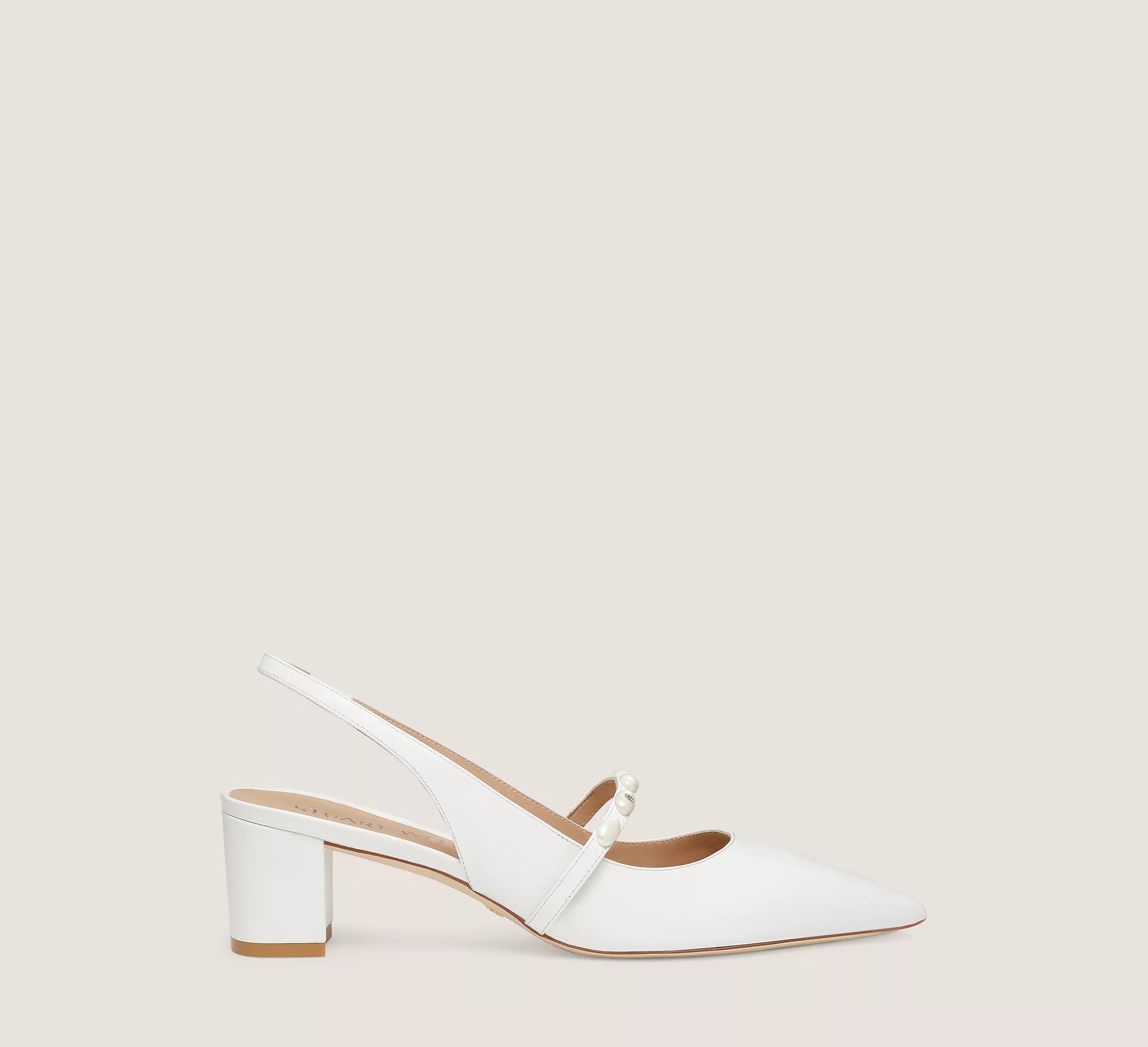 PEARLITA 50 BLOCK SLINGBACK - 1