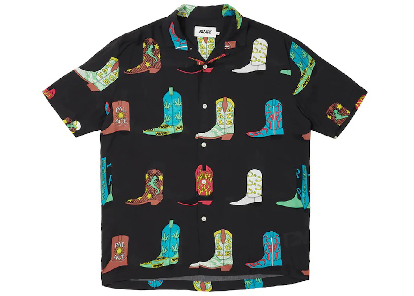 Palace Boots Shirt Black - 1
