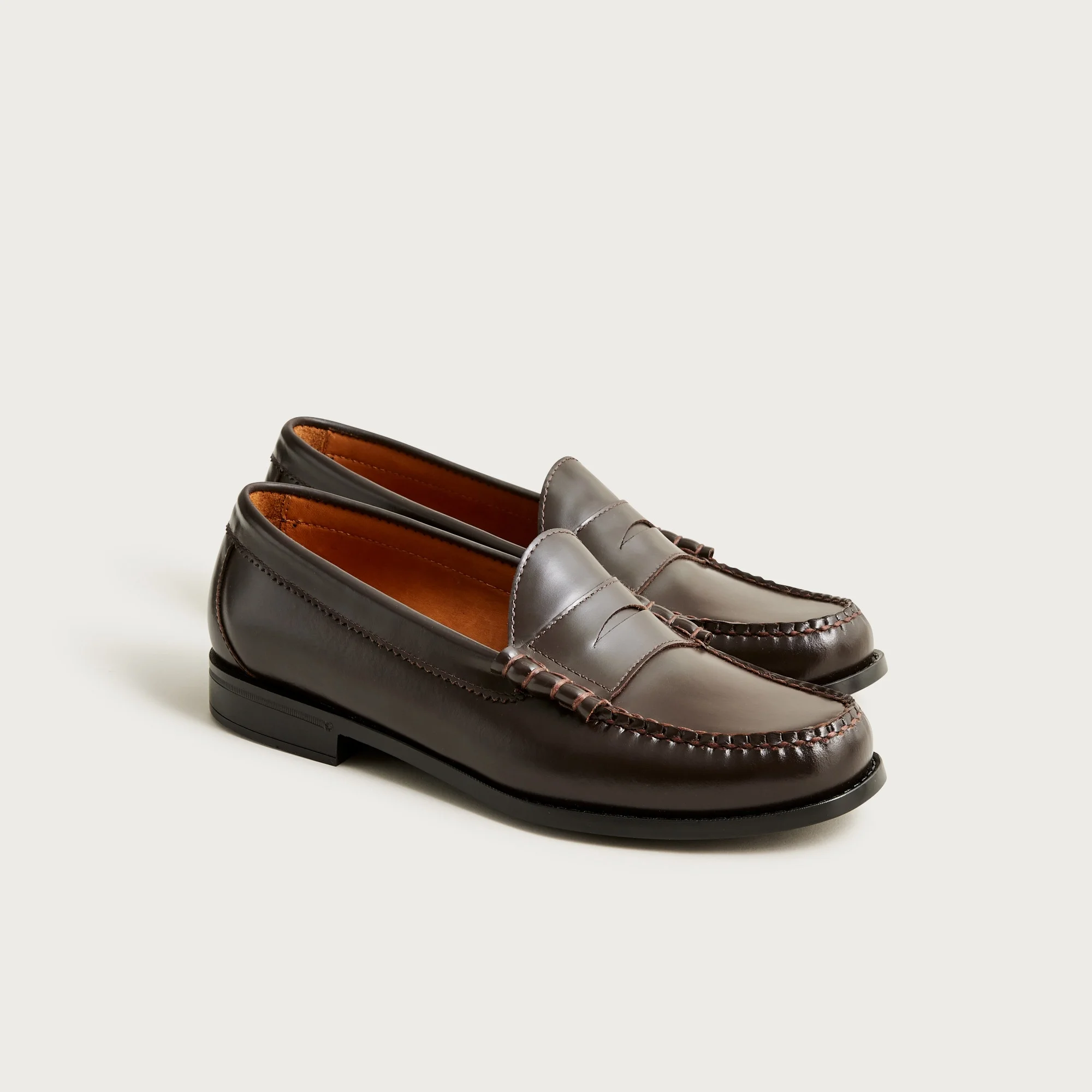 Camden leather loafers with rubber soles - 1