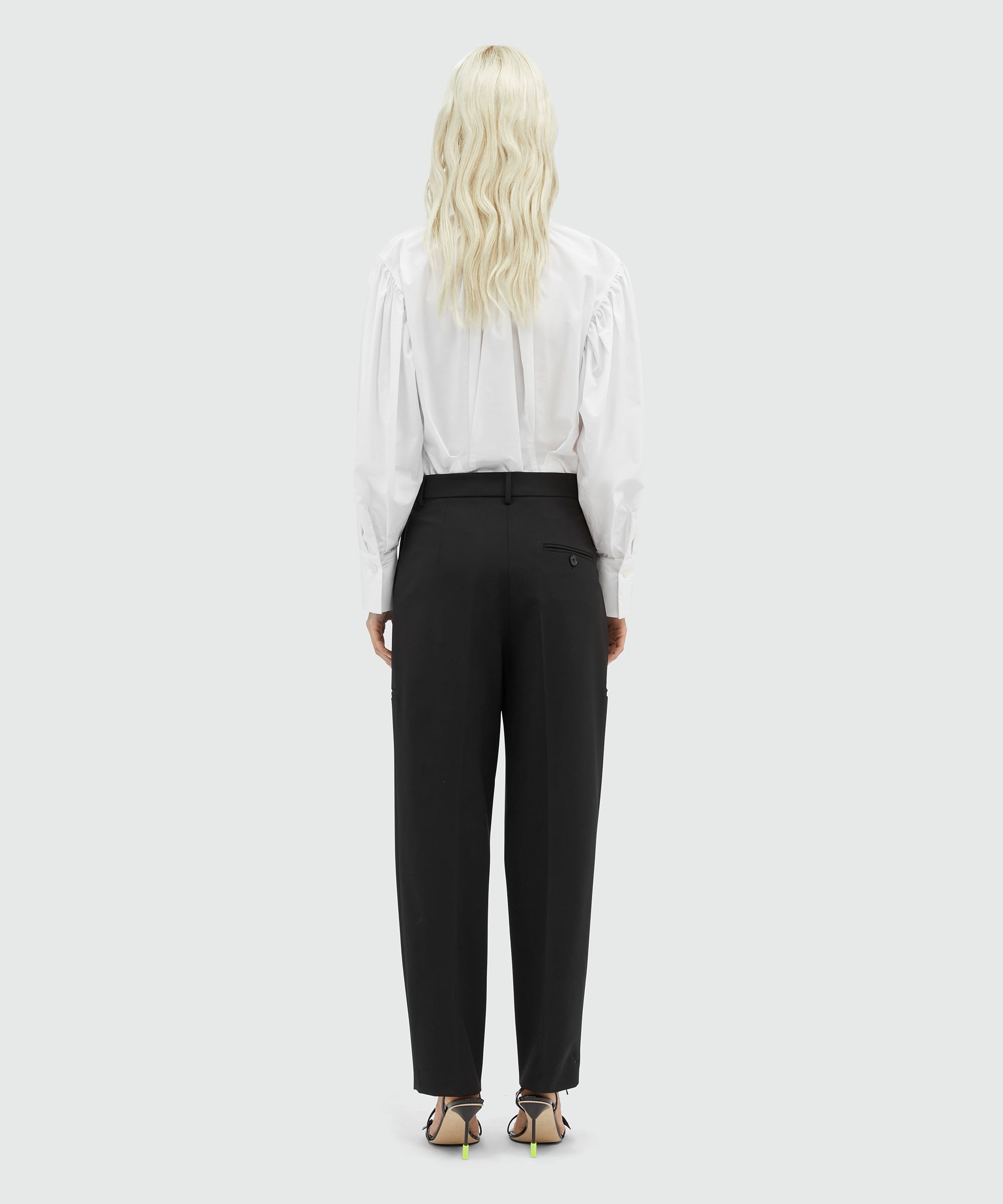 Wool balloon pants - 3