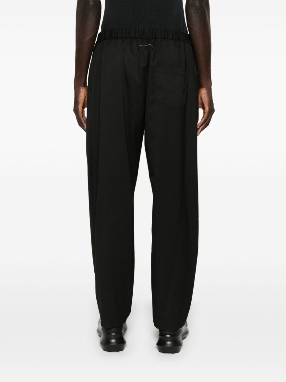 drawstring tailored trousers - 4