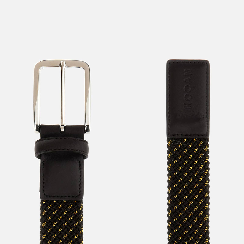 HOGAN Belt Brown Yellow outlook