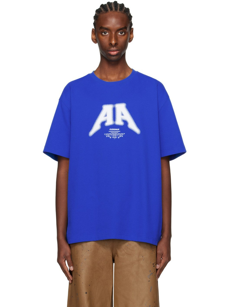 Blue Printed T-Shirt - 1