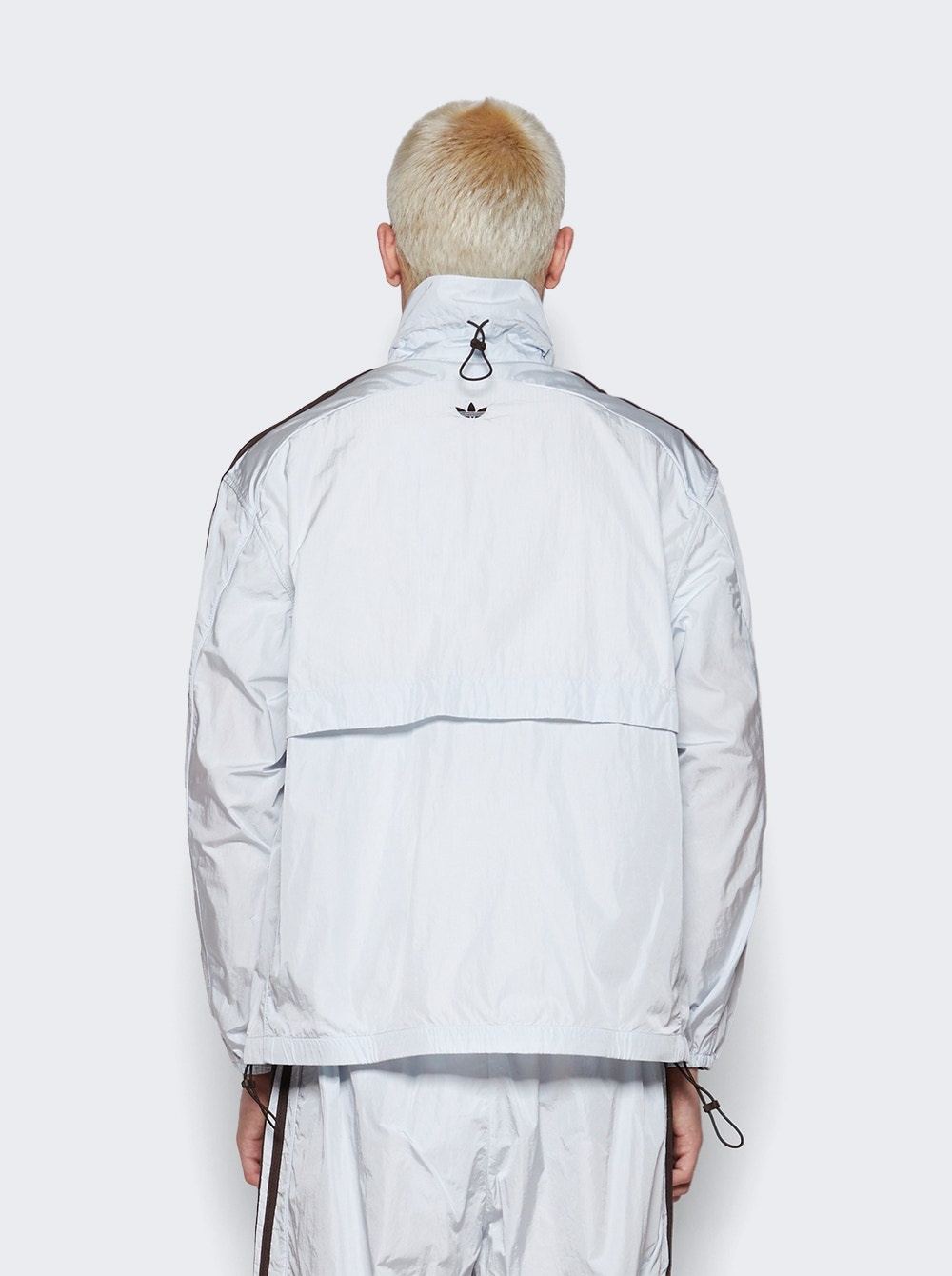 X Wales Bonner Nylon Track Jacket Blue Tint - 5