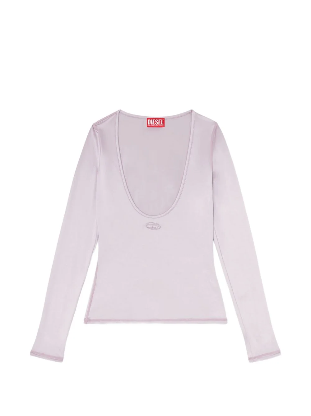 Oval D scoop-neck top - 1
