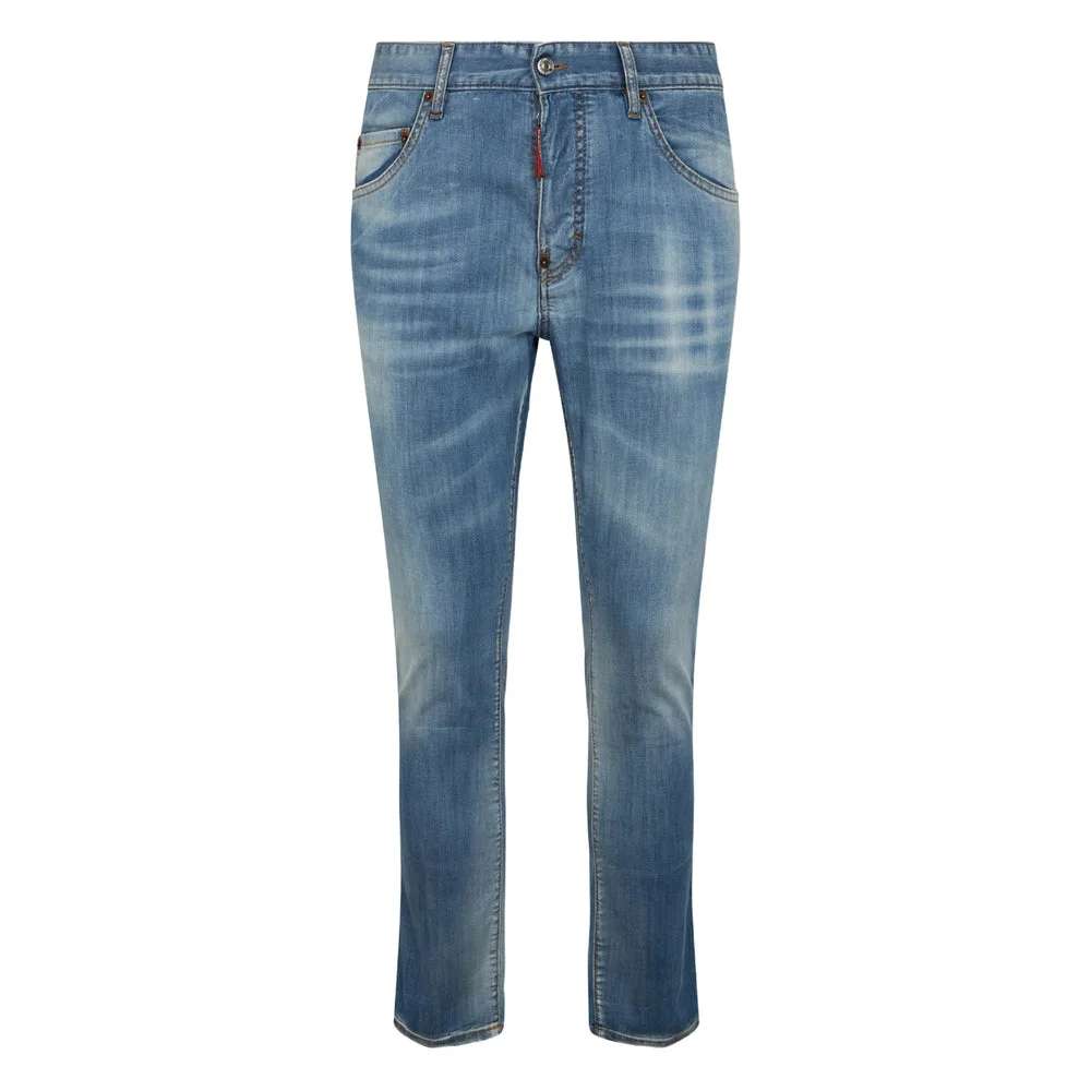 Dsquared2 Blue Denim - Skinny Jeans Men - 1