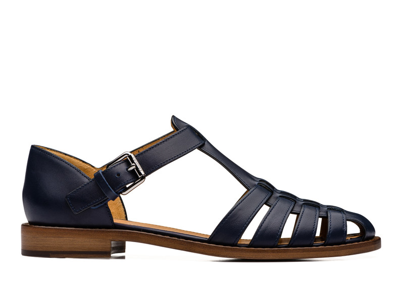 Kelsey
Prestige Calf Leather Sandal Ink 1
