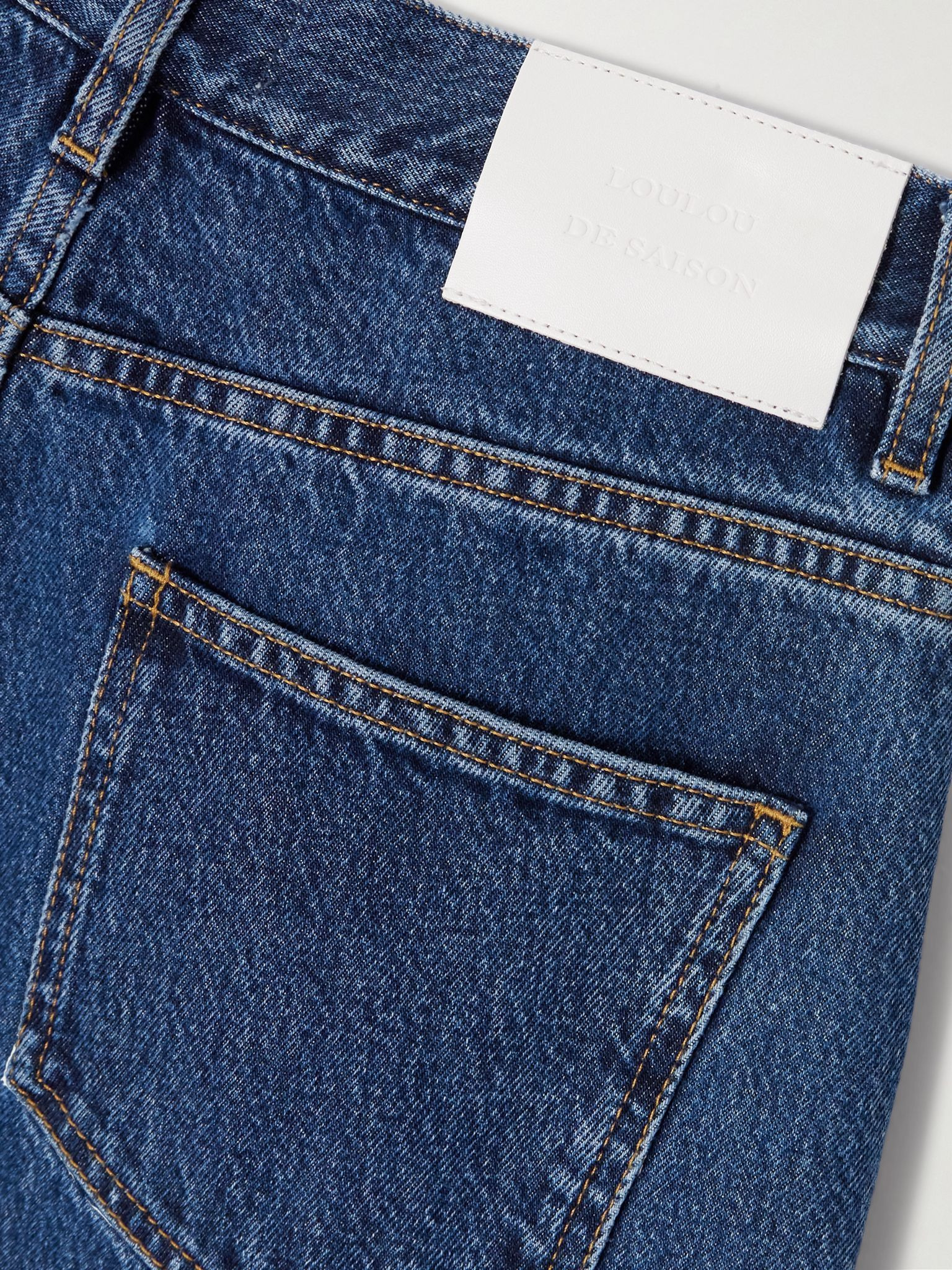 Samur high-rise straight-leg jeans Mid denim - 6