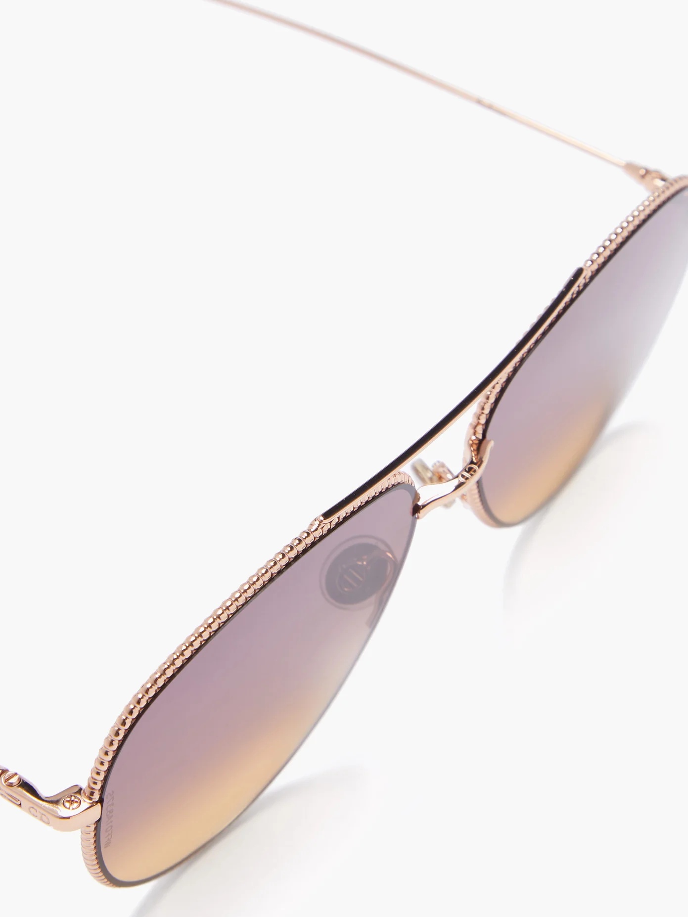 DiorSociety3 aviator metal sunglasses - 4