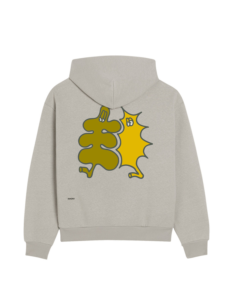 PANGAIA Womens Pangaia x Gasius Hoodie - Stone outlook
