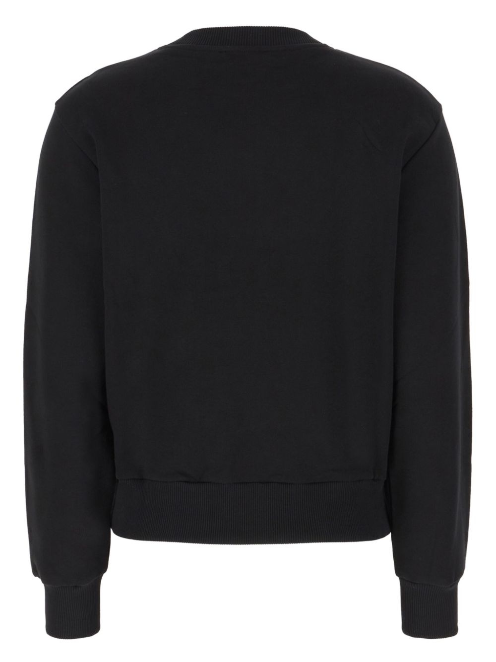 logo-print cotton sweatshirt - 2