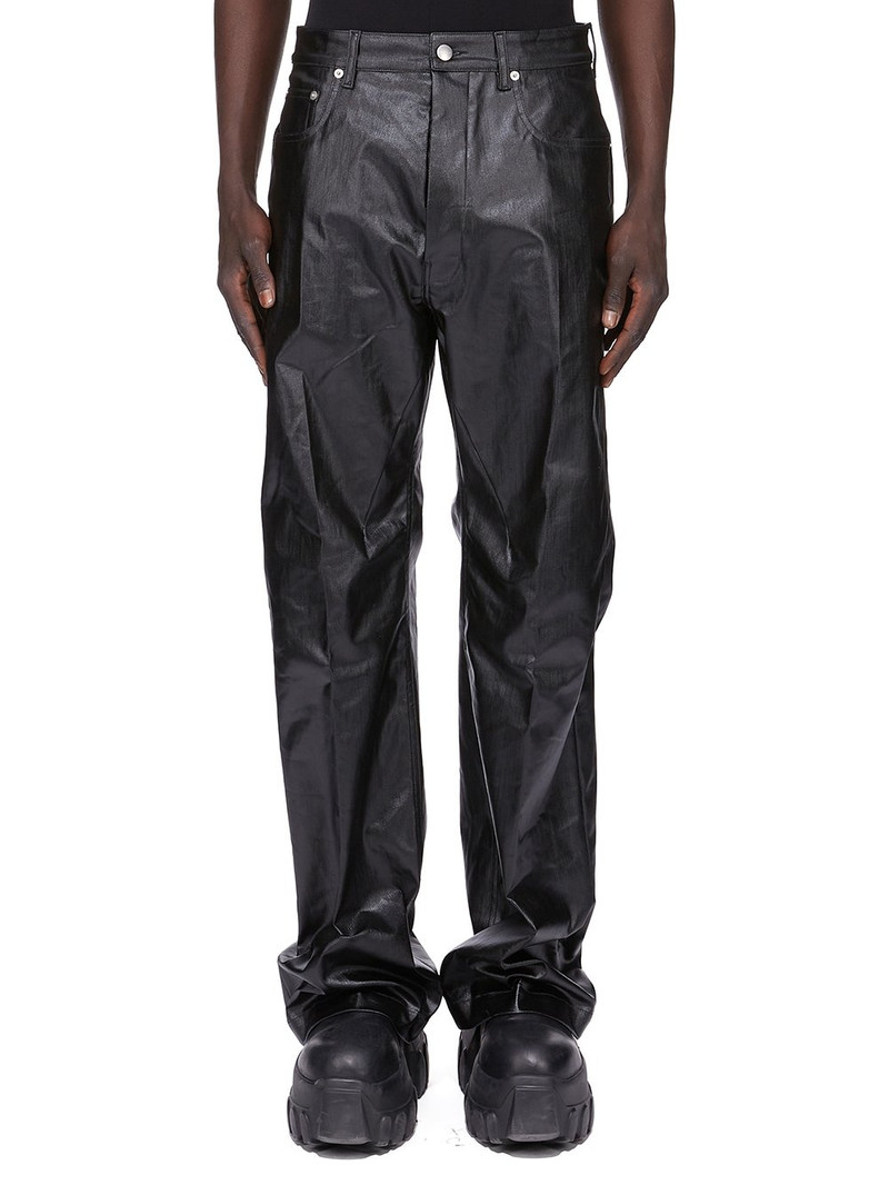 Geth Straight-Leg Coated Jeans 1