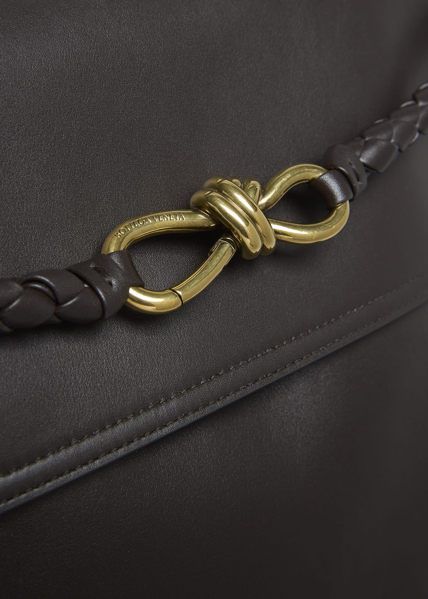 Andiamo Large Leather Top-Handle Bag - 5