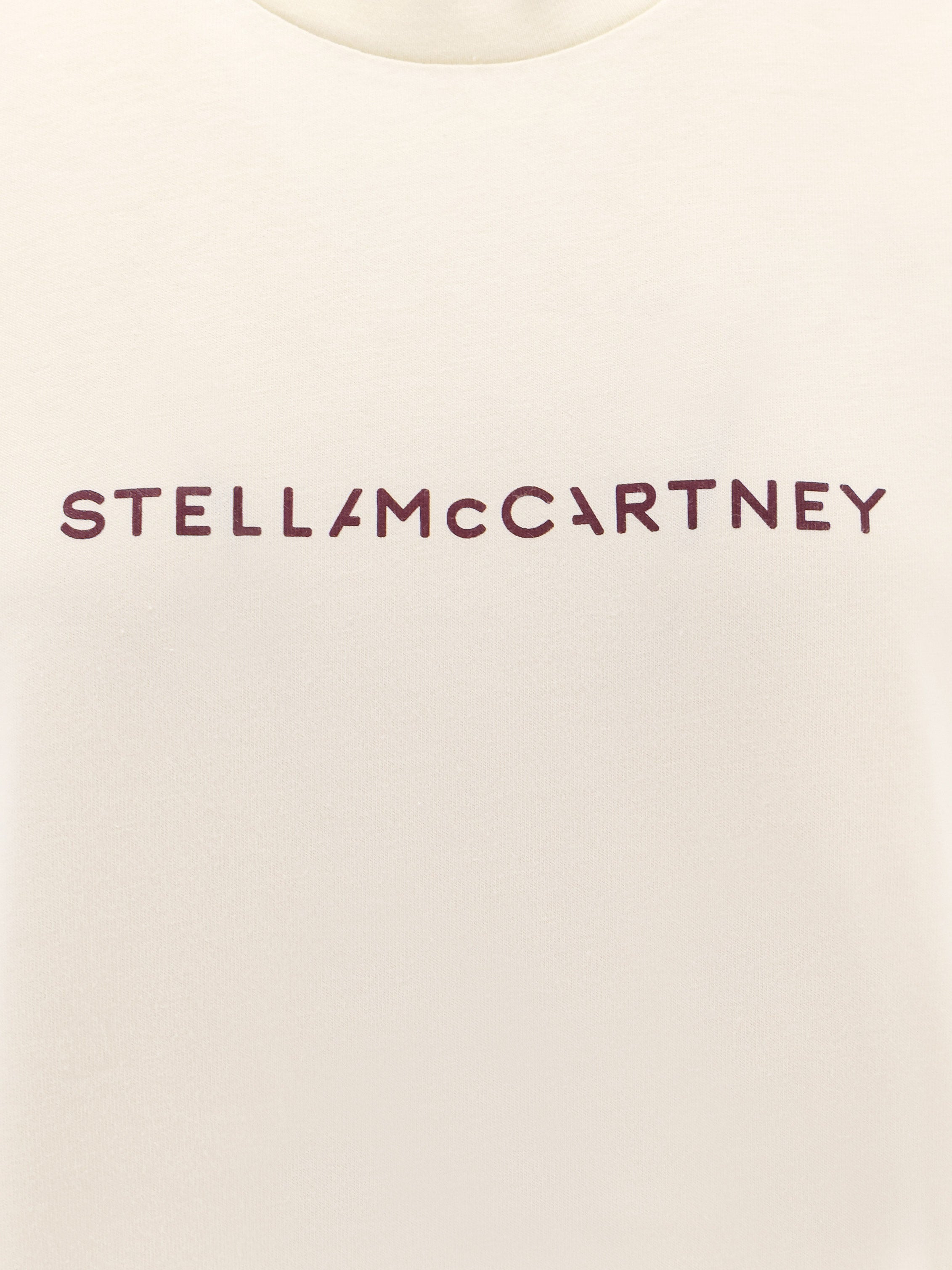 Stella Mccartney Women Cotton T-Shirt With Logo Print - 3