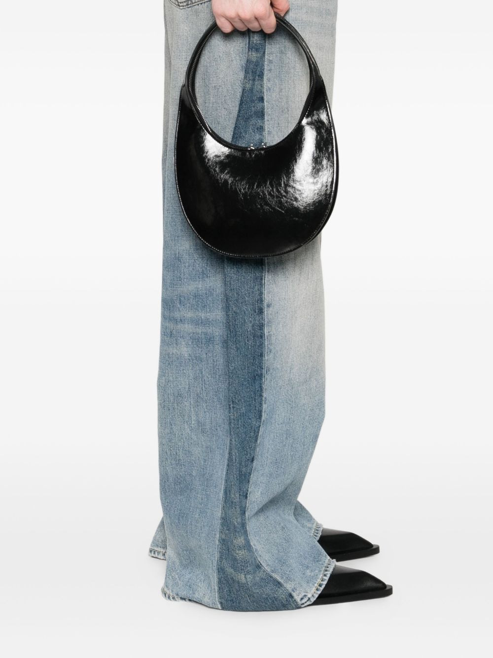 crescent zip tote bag - 2
