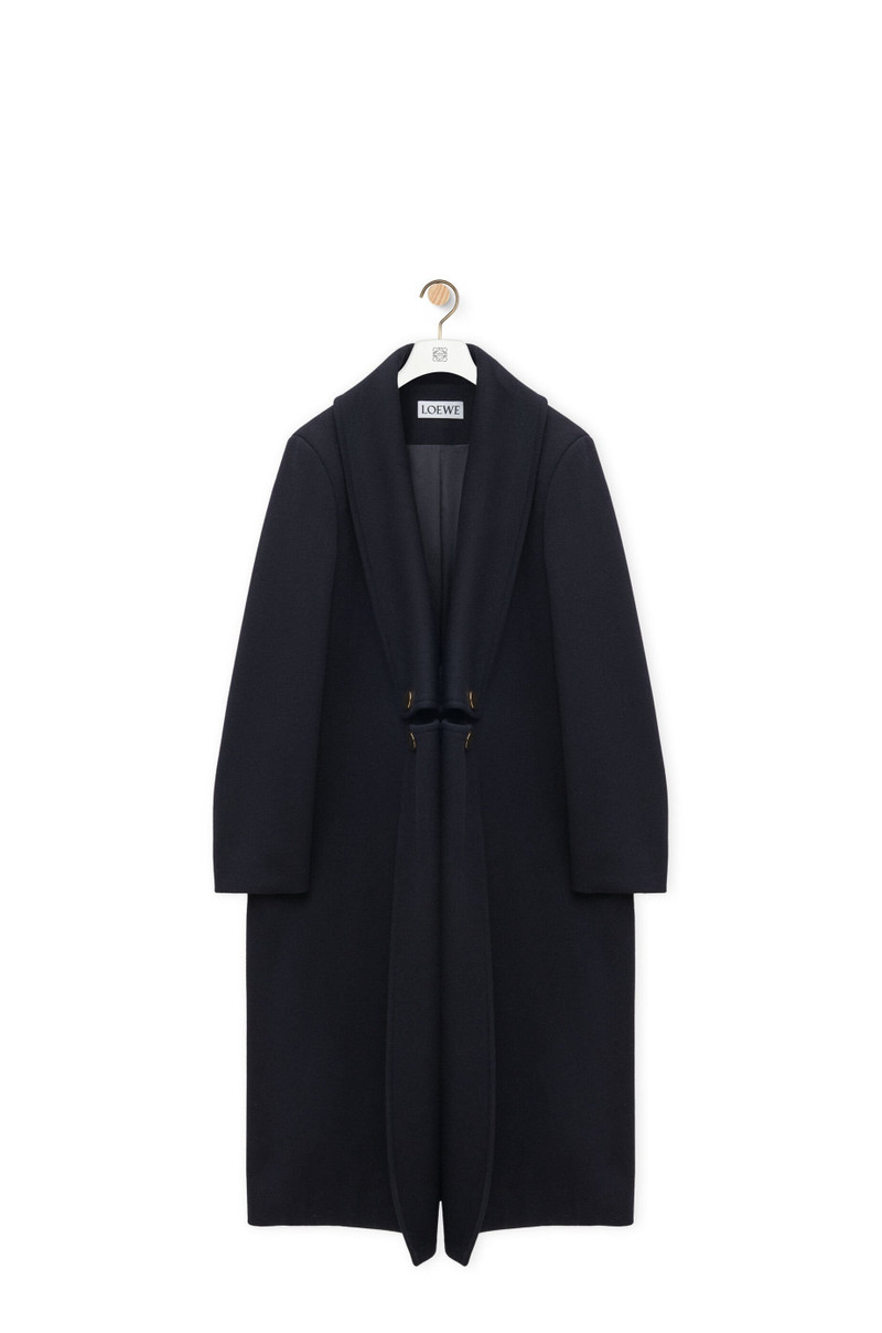 Coat in wool and cashmere 1