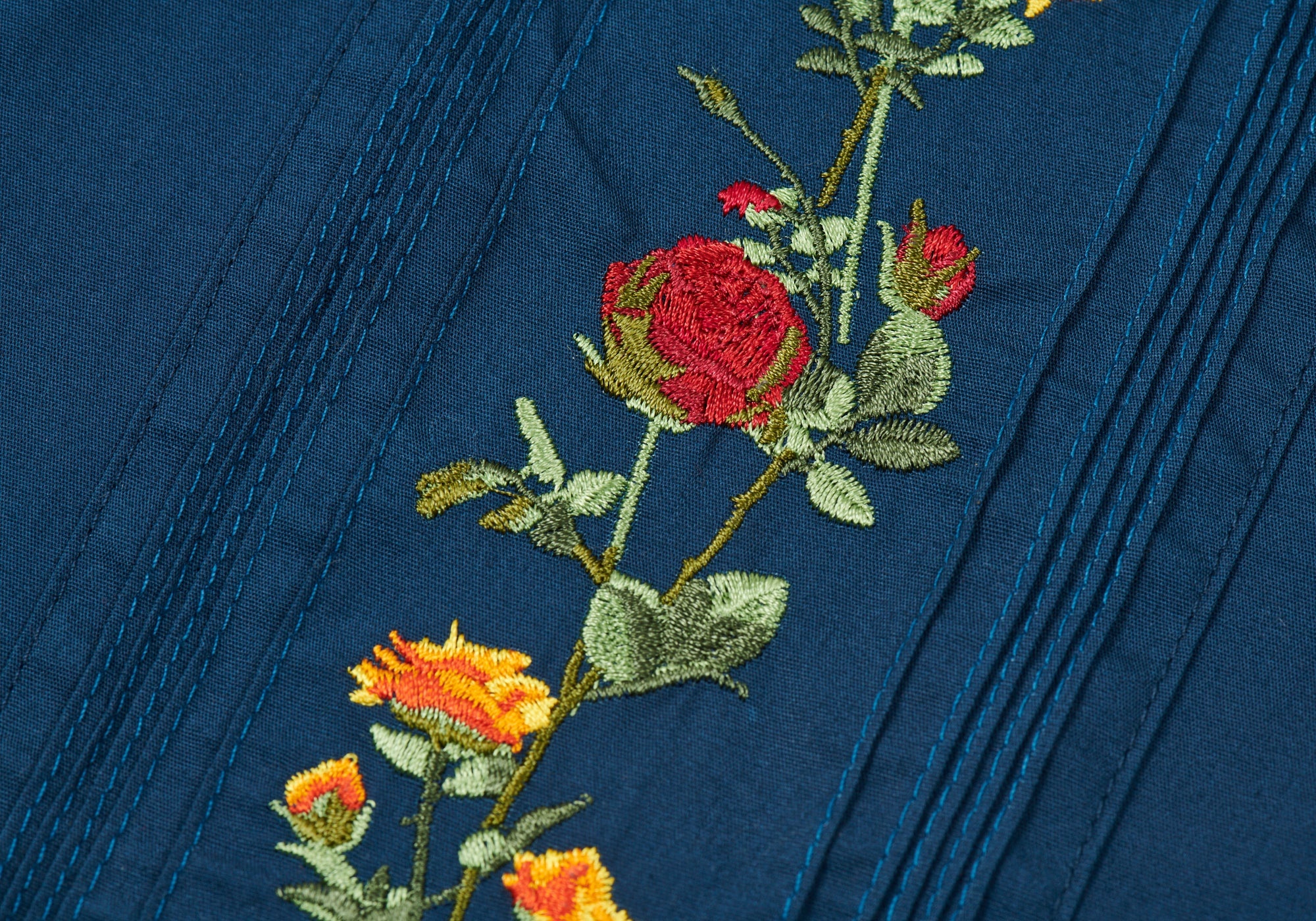 ROSE CHAIN SHIRT NAVY - 3