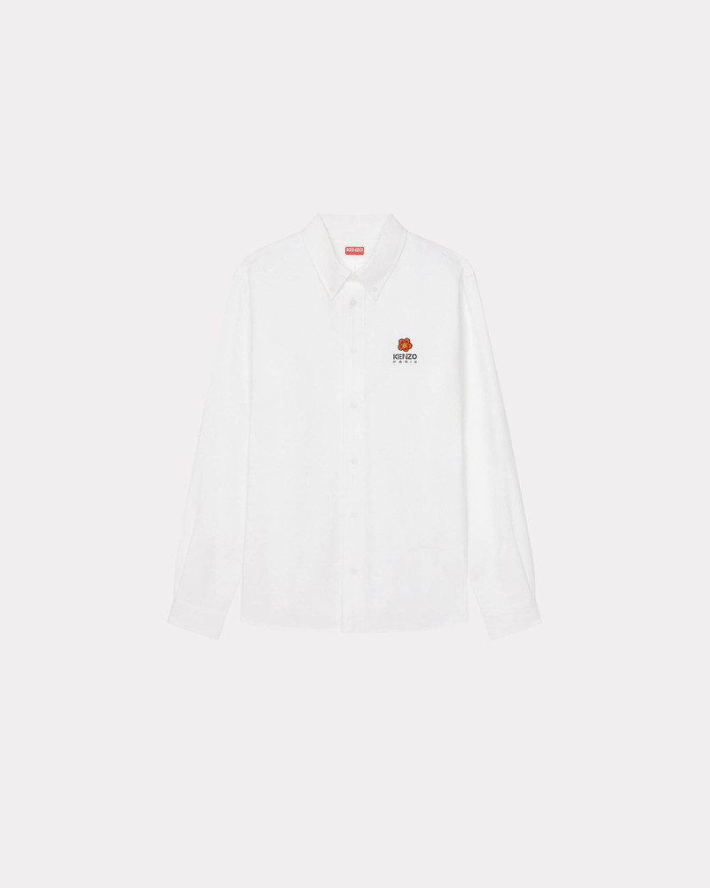 'BOKE FLOWER' Crest casual shirt 1
