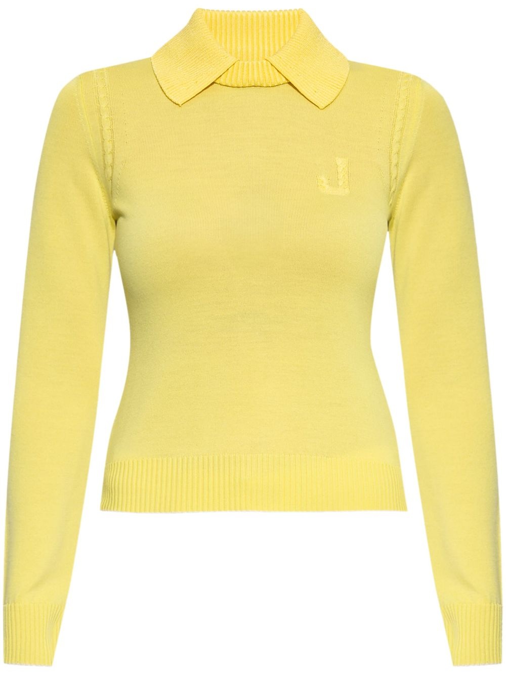 logo-embellished jumper - 1
