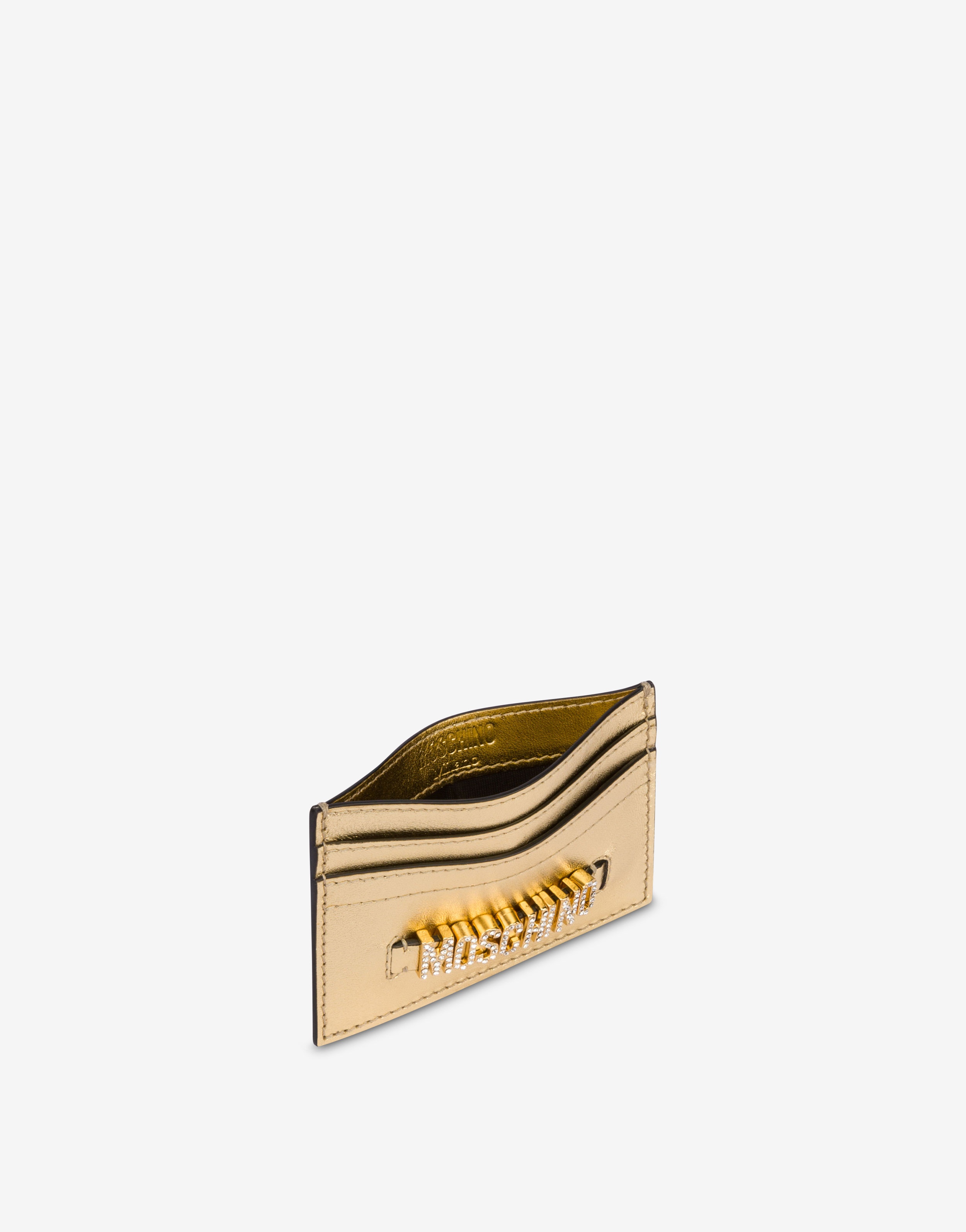 LETTERING LOGO FOILED CARD HOLDER - 3