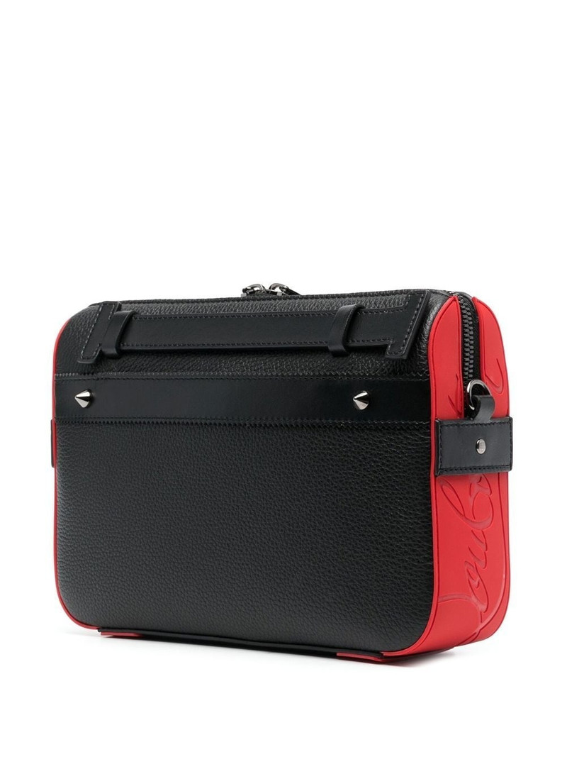 Christian Louboutin Ruisbuddy leather messenger bag outlook