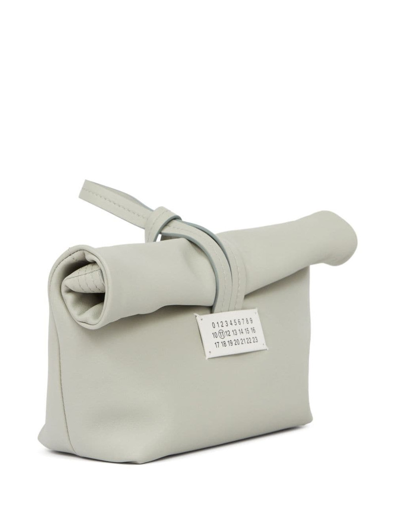 Paper leather clutch bag 3
