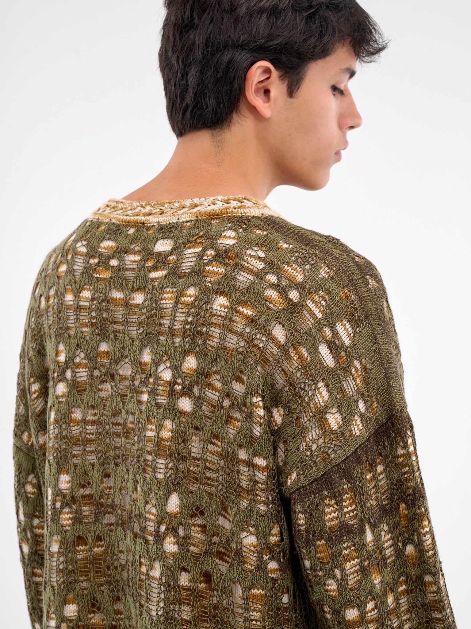 Hammons Perforated Crewneck - 4