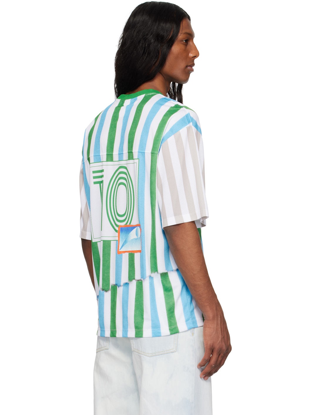 Green & Blue Antonio Carrau Edition LPFC Mesh Jersey - 3