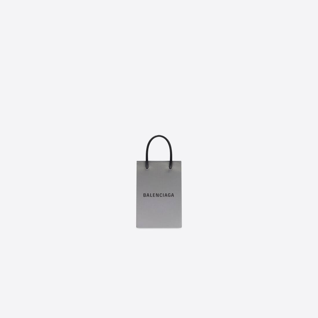 Mini Shopping Bag in Grey - 1