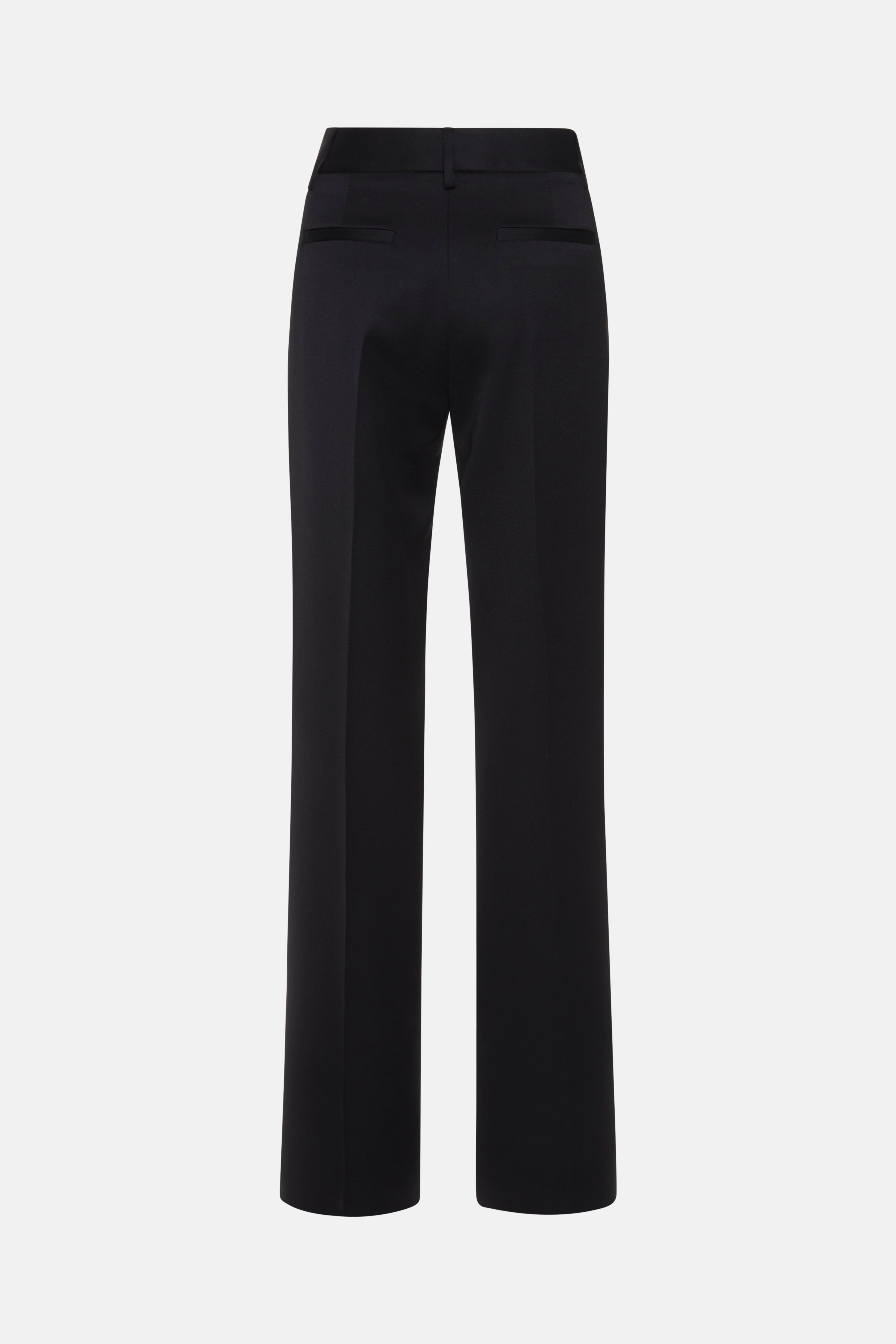 WOOL SATIN TROUSERS - 2