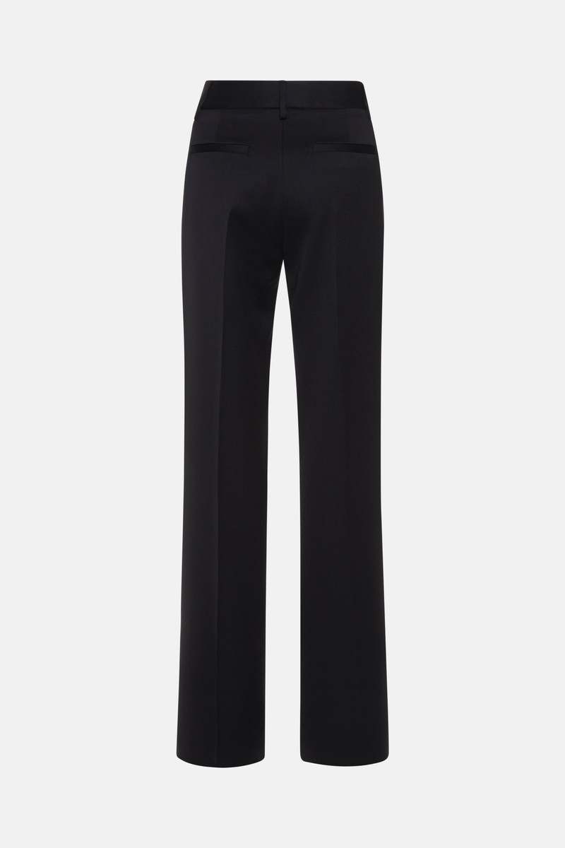 WOOL SATIN TROUSERS 2