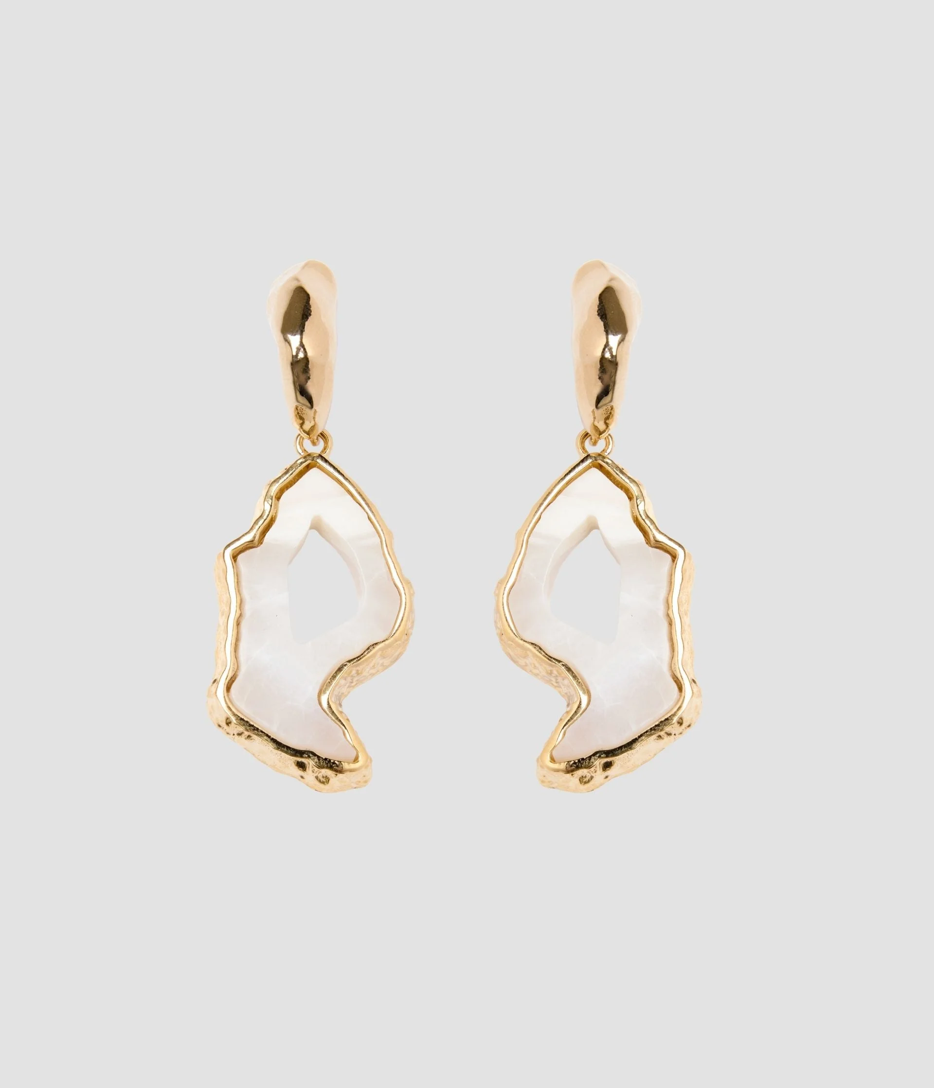STONE EARRING - 1