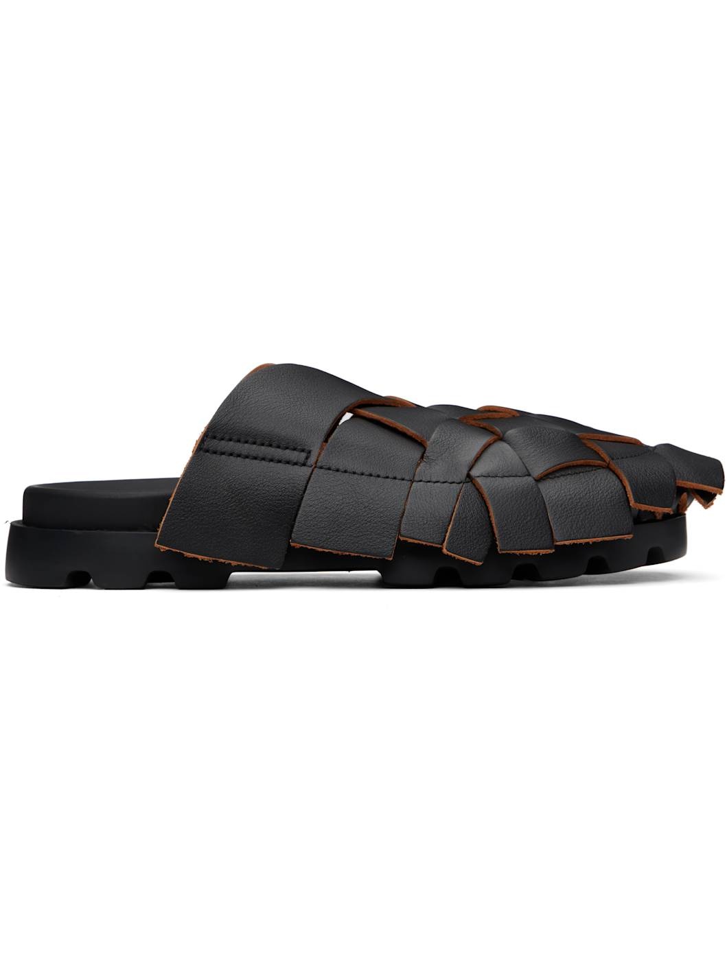 Black Brutus Sandals - 1