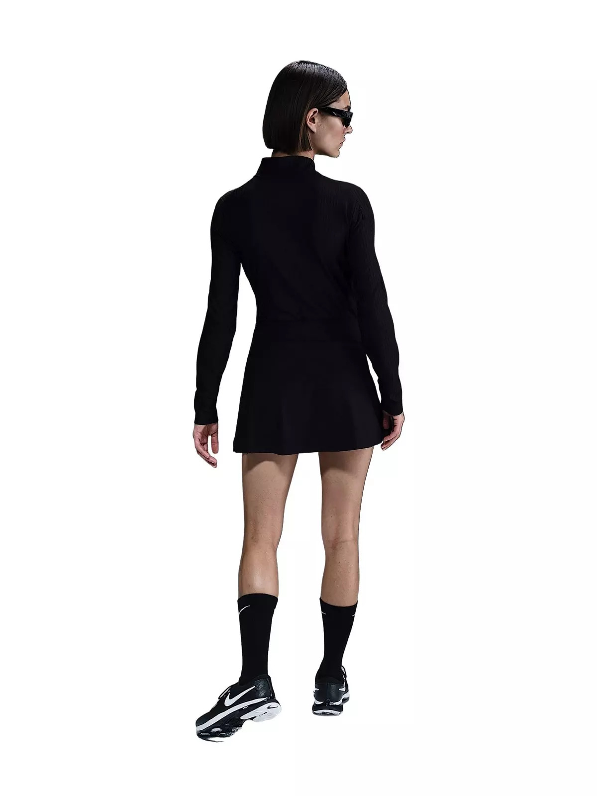 Women's Tour Dri-FIT ADV 1/2 Zip Golf Top - Black - 6