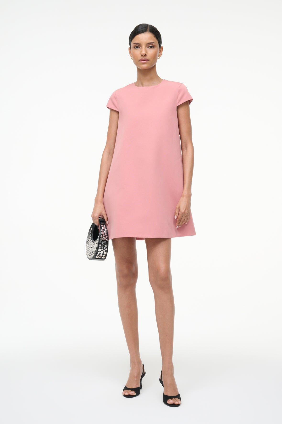 STAUD MIA DRESS ROSEWATER - 2