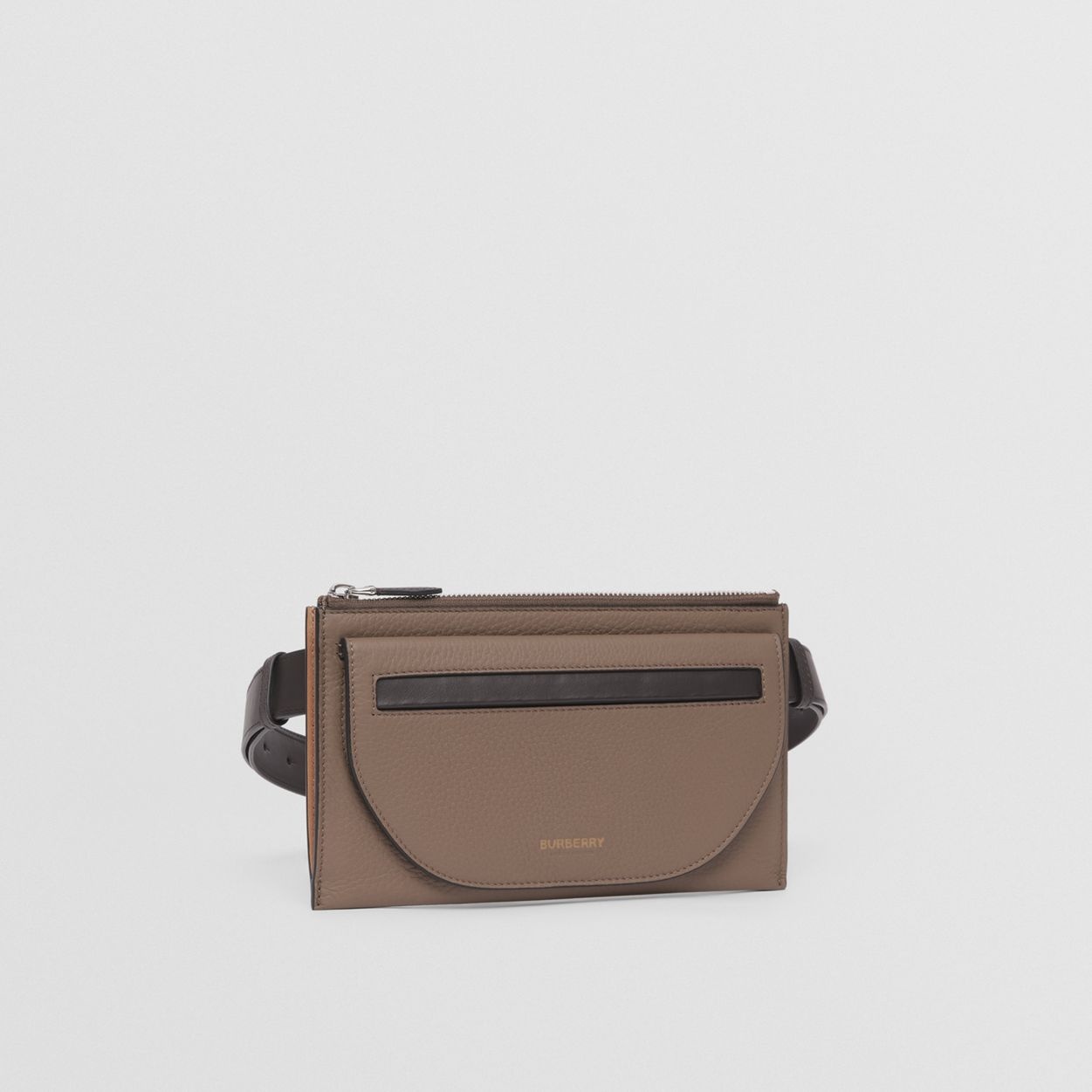 Two-tone Leather Olympia Belt Bag - 7