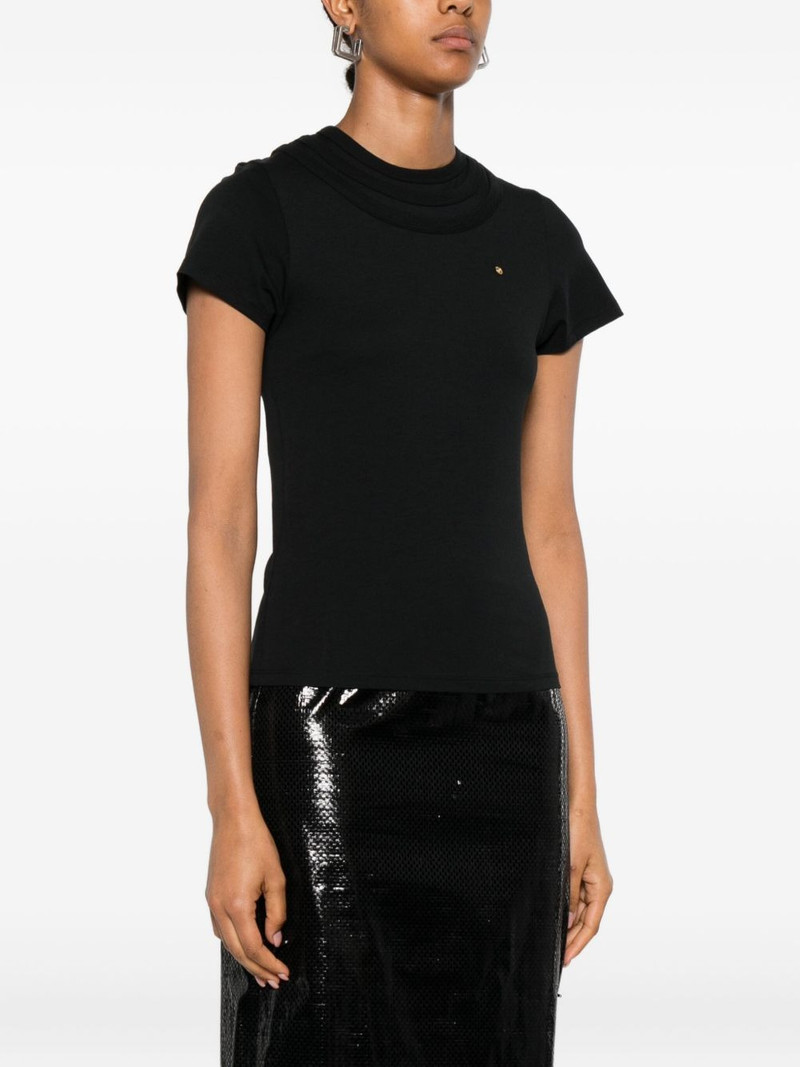 triple collar T-shirt 3
