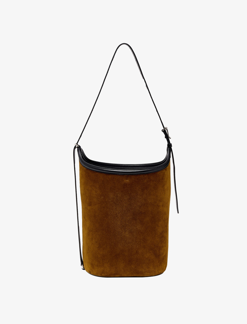 Brant Bucket Bag in Soft Suede - 1