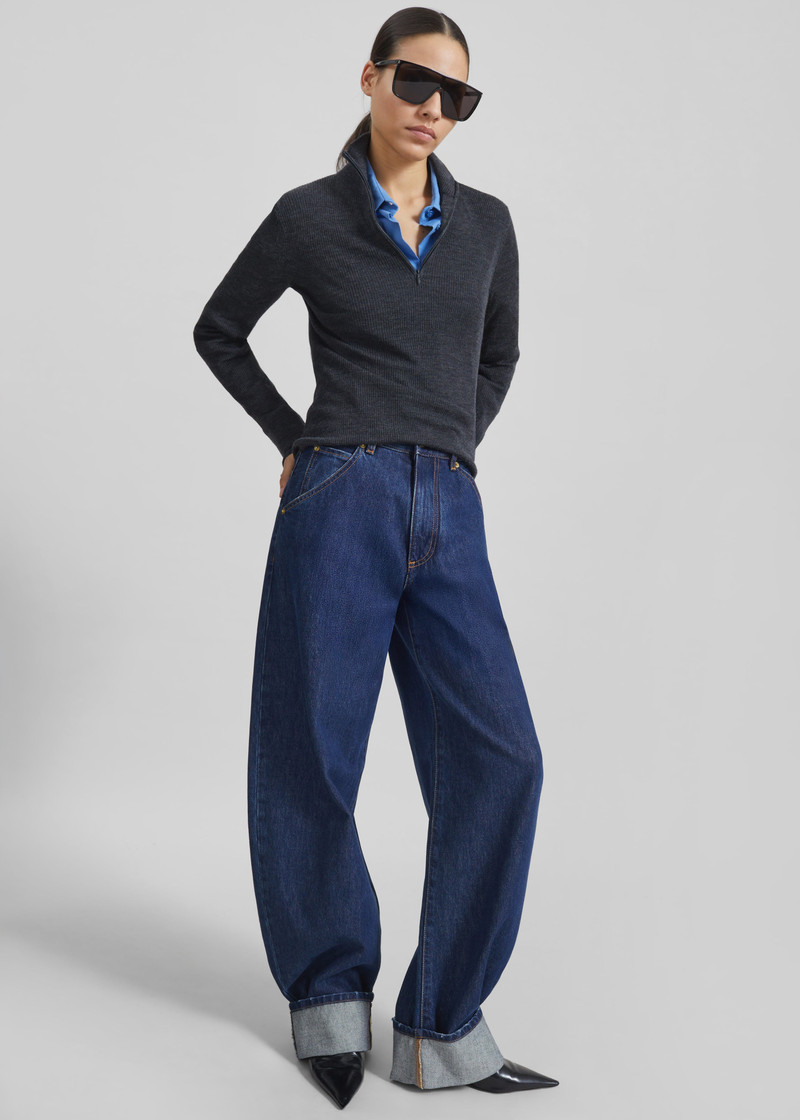 Darkpark Khris Barrel Leg Denim - Tokyo Midnight 1