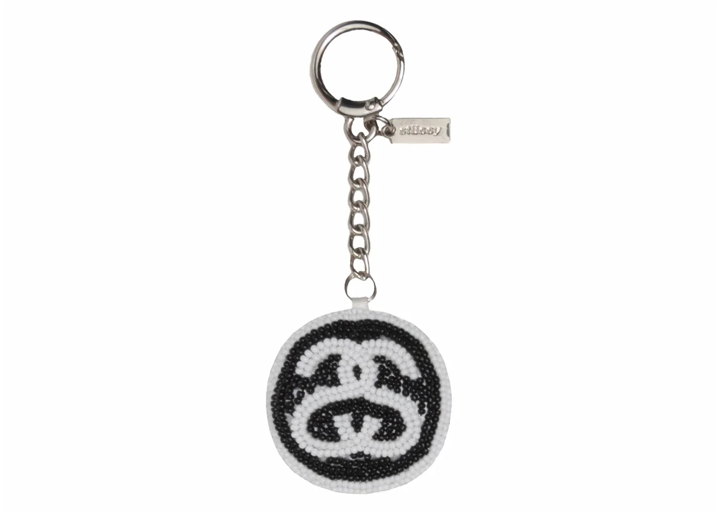Stussy SS Link Beaded Ball Keychain Multicolor - 1