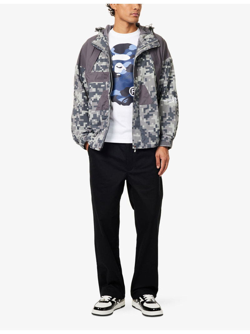 A BATHING APE® Bape x Kazuki Snow Hooded Shell Jacket outlook