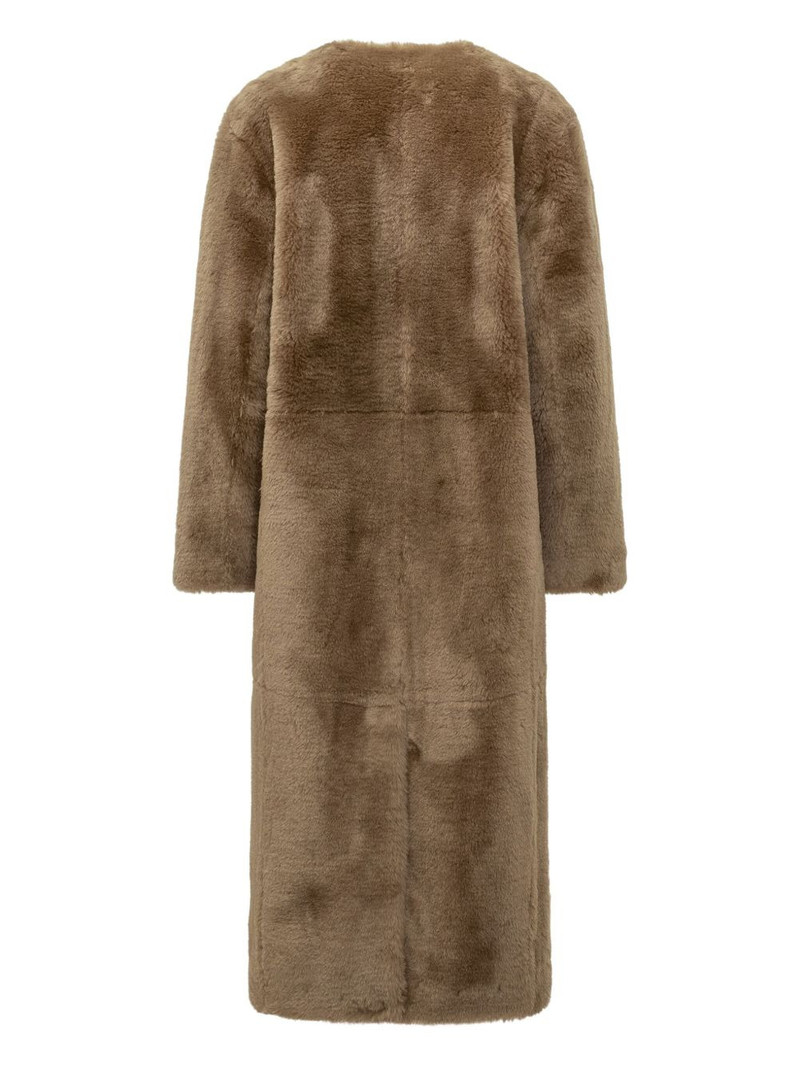 STAND STUDIO faux-fur coat outlook