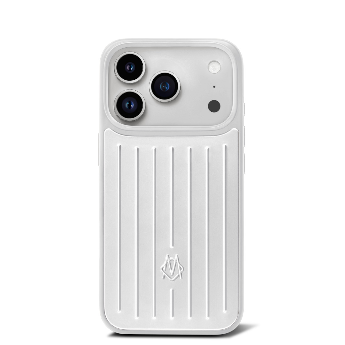iPhone Cases - Aluminum Silver Case for iPhone 17 Pro - 1