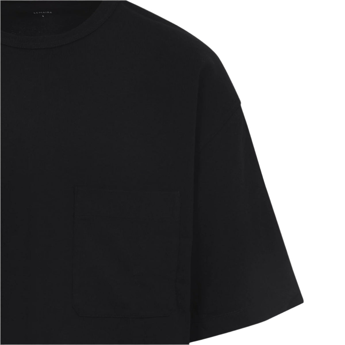 BOXY SHORT SLEEVE T-SHIRT (BLACK) - 3