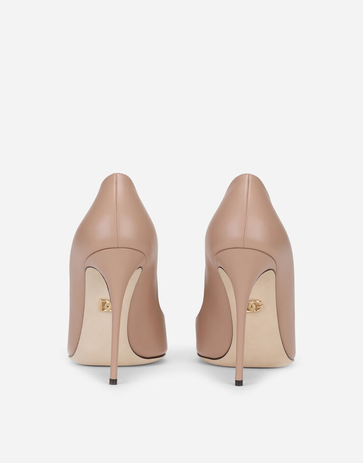 Calfskin nappa pumps - 3