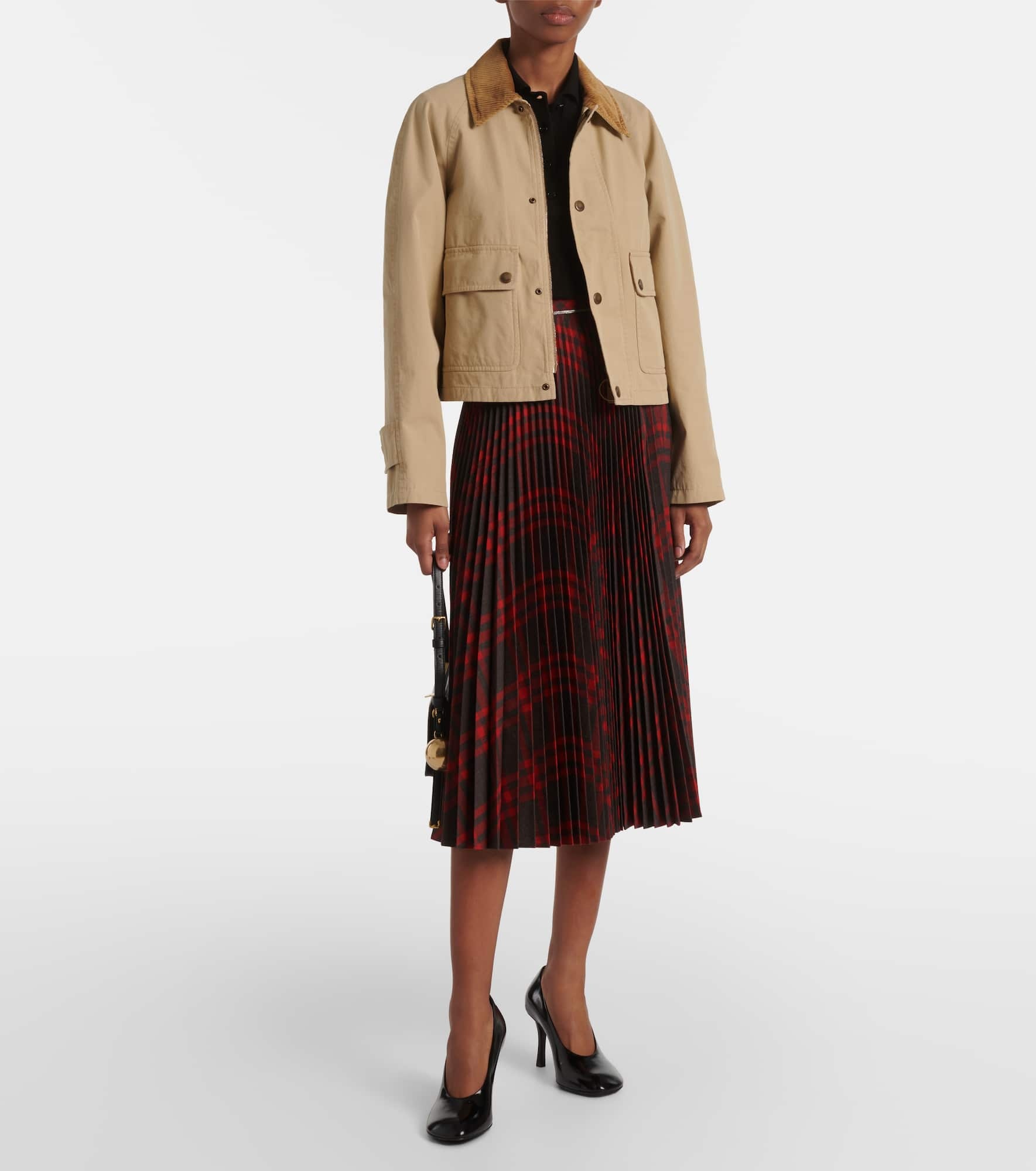 Cotton gabardine jacket - 2