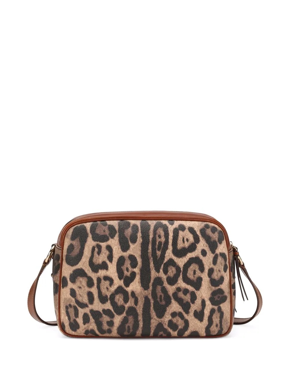 leopard print shoulder bag - 3